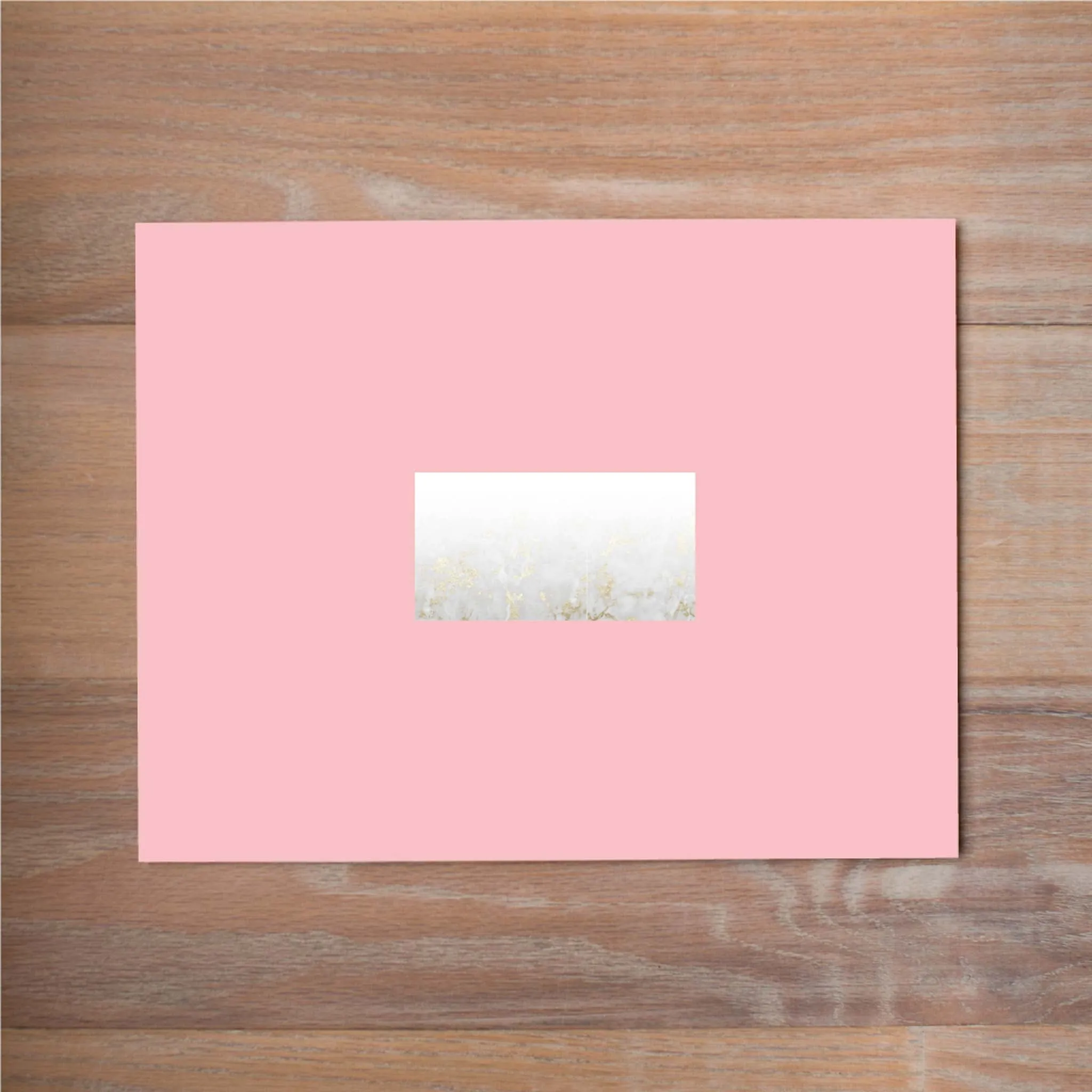 Golden Marble Mailing Labels