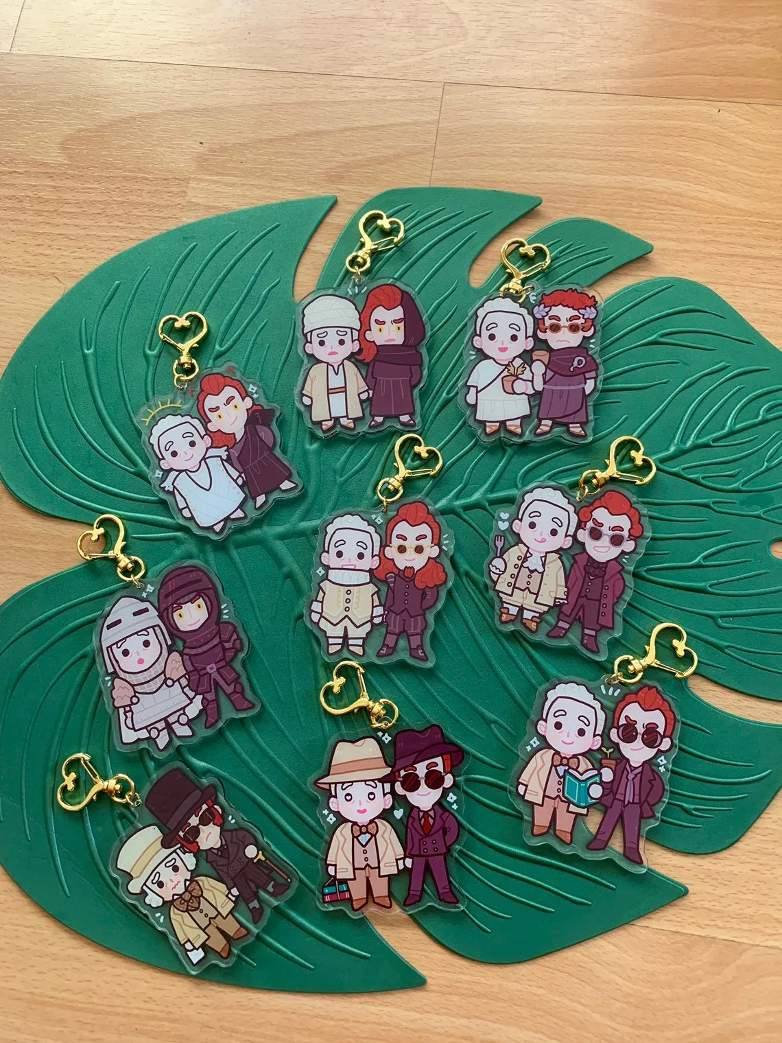 Good Omens Ineffable Husbands Charms