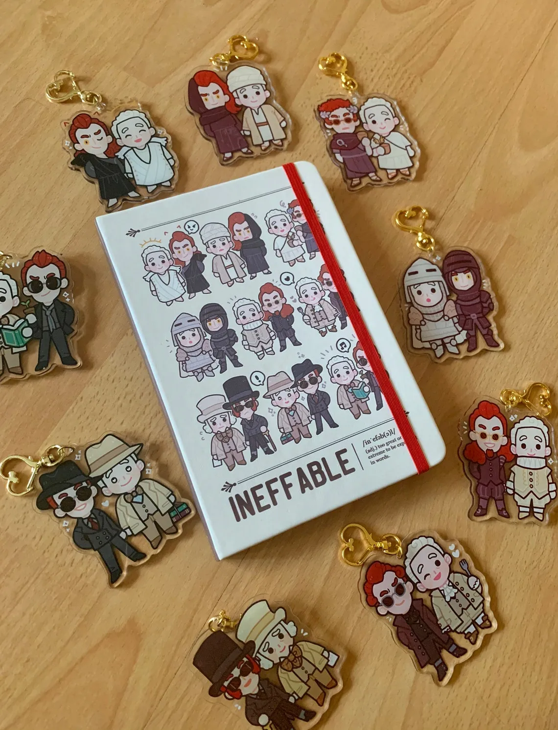 Good Omens Ineffable Husbands Charms