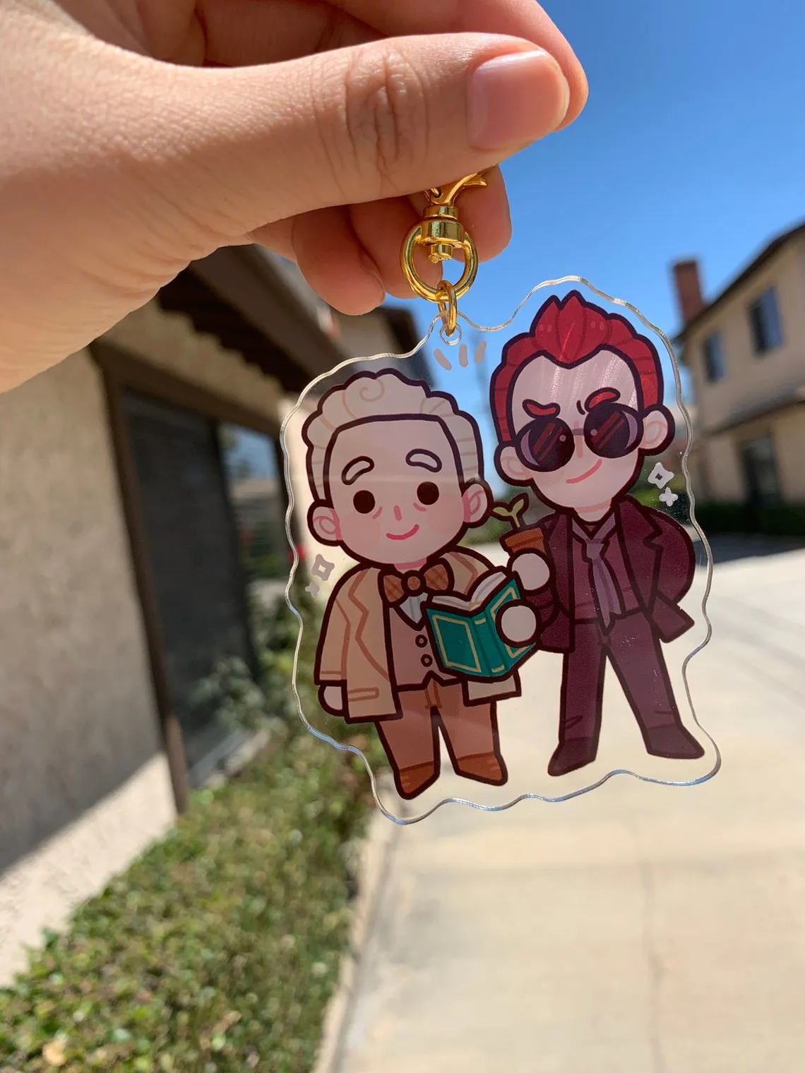 Good Omens Ineffable Husbands Charms