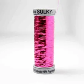 Gutermann Sliver Metallic Embroidery Thread 8013 Fuchsia