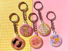 Harry Button Keychains