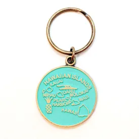 Hawaii Keychain - High Quality Thick Metal State Love Key Ring