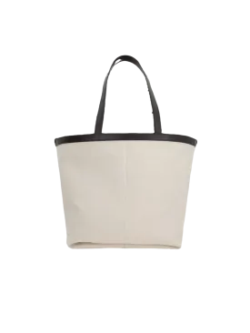 Intrecciato Leather Tote Bag