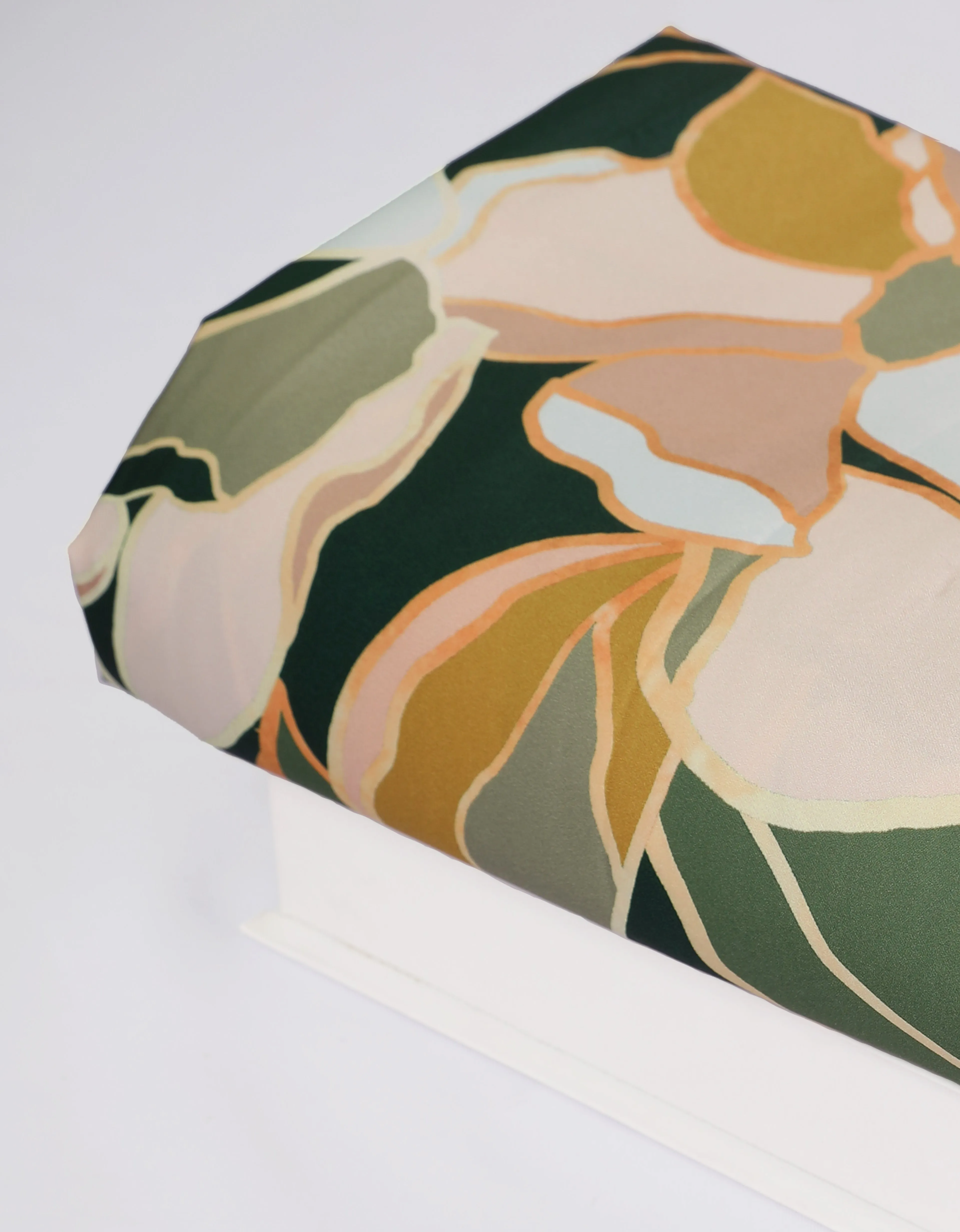 JASMINE SATIN - 4 METERS (EMERALD GREEN)