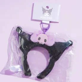 Kuromi Ears Headband Keychain