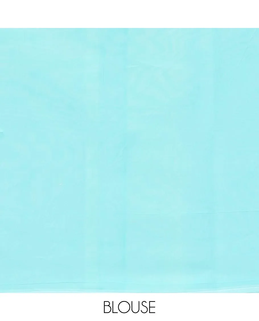 Lavender unique design semi-silk cotton saree, warli motif border & pallu features intricate designs