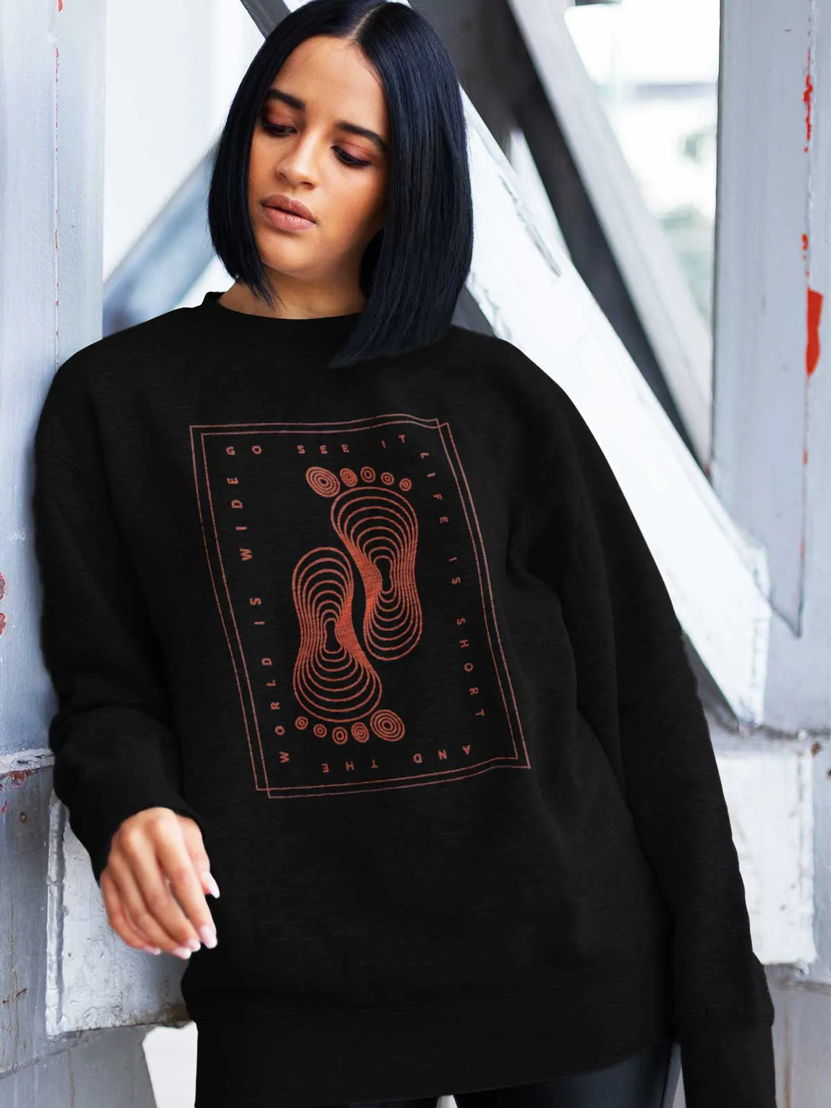 Leave your Mark | Printed Unisex Sweatshirt