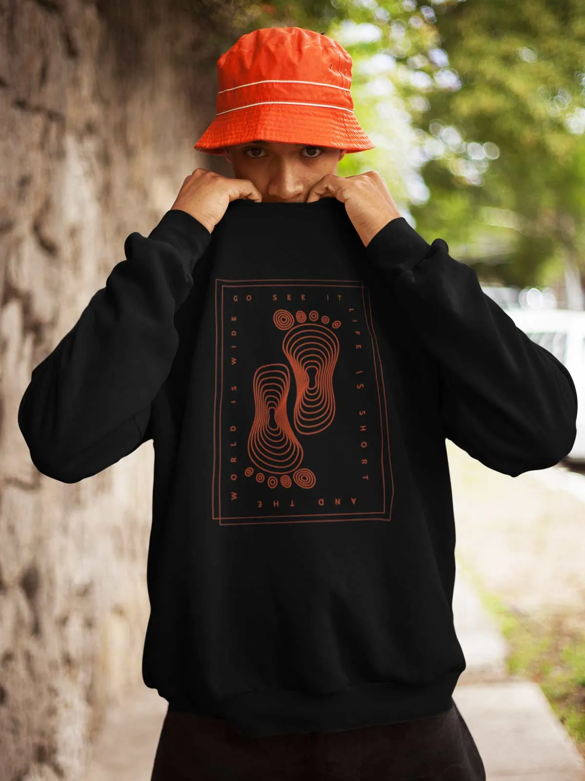 Leave your Mark | Printed Unisex Sweatshirt