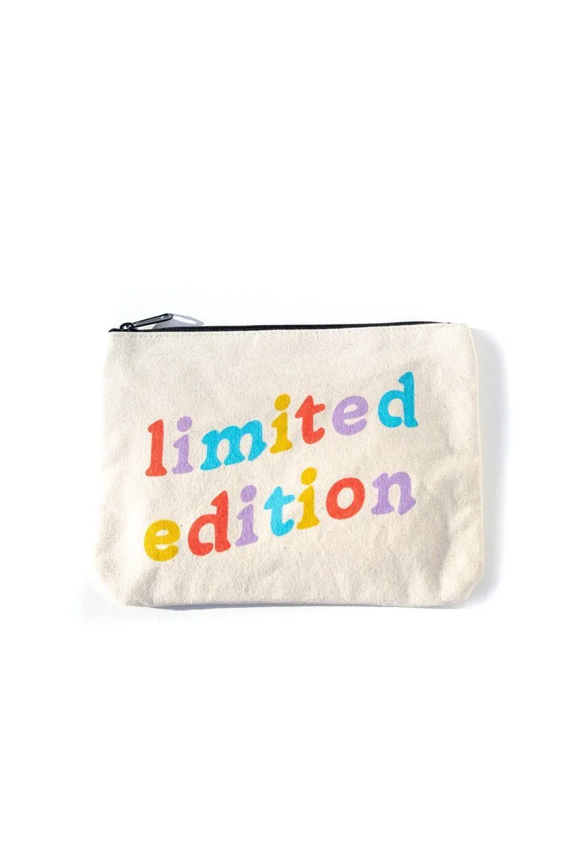 Limited Edition Canvas Pouch