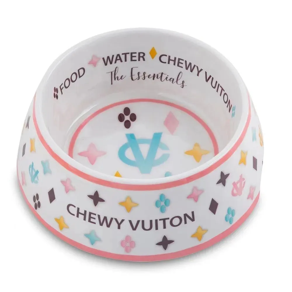 Luxury Brand Designer Dog Bowl