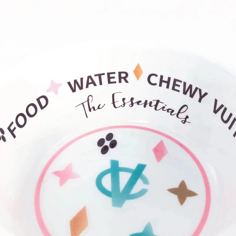 Luxury Brand Designer Dog Bowl