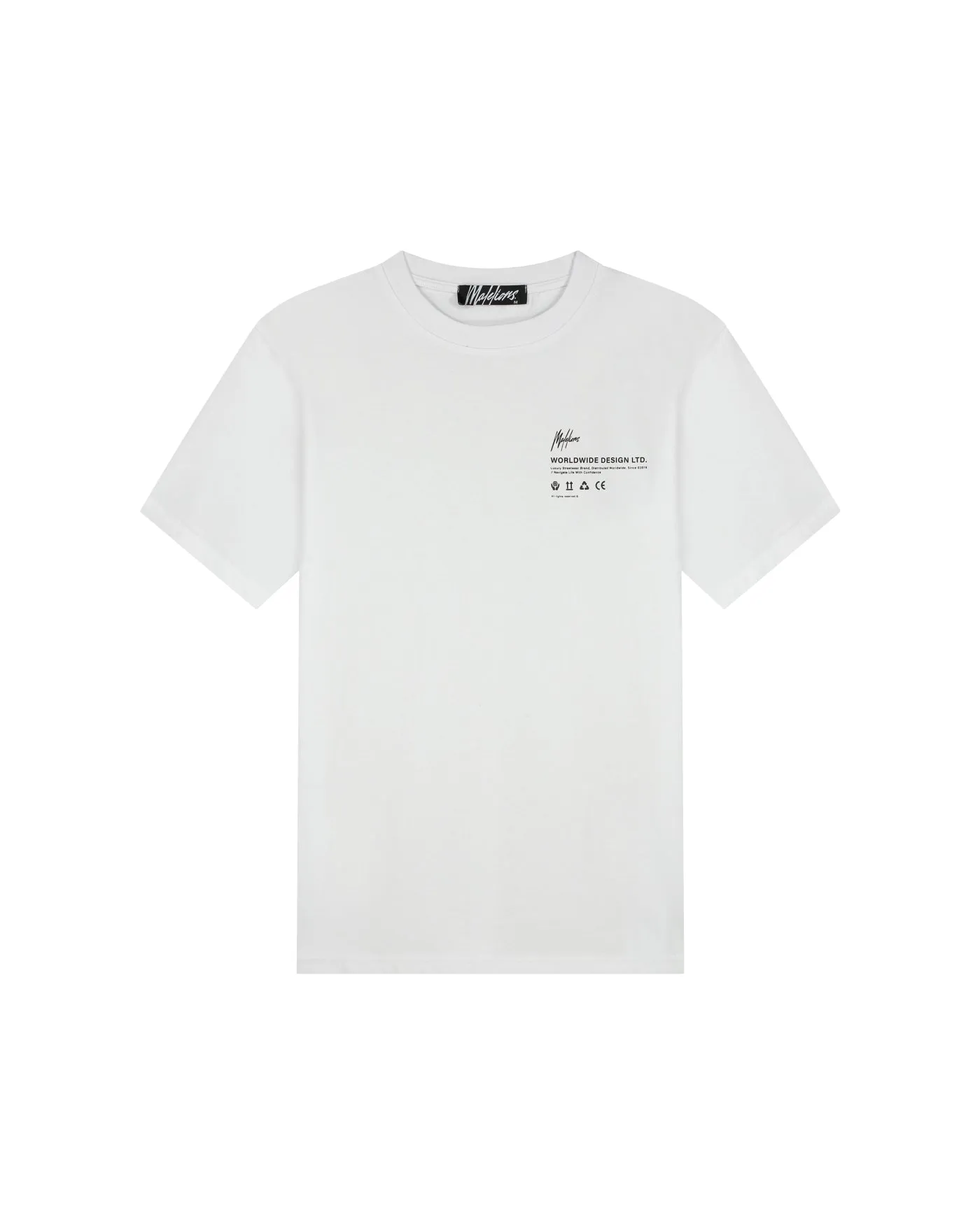Malelions Men Limited T-Shirt | White