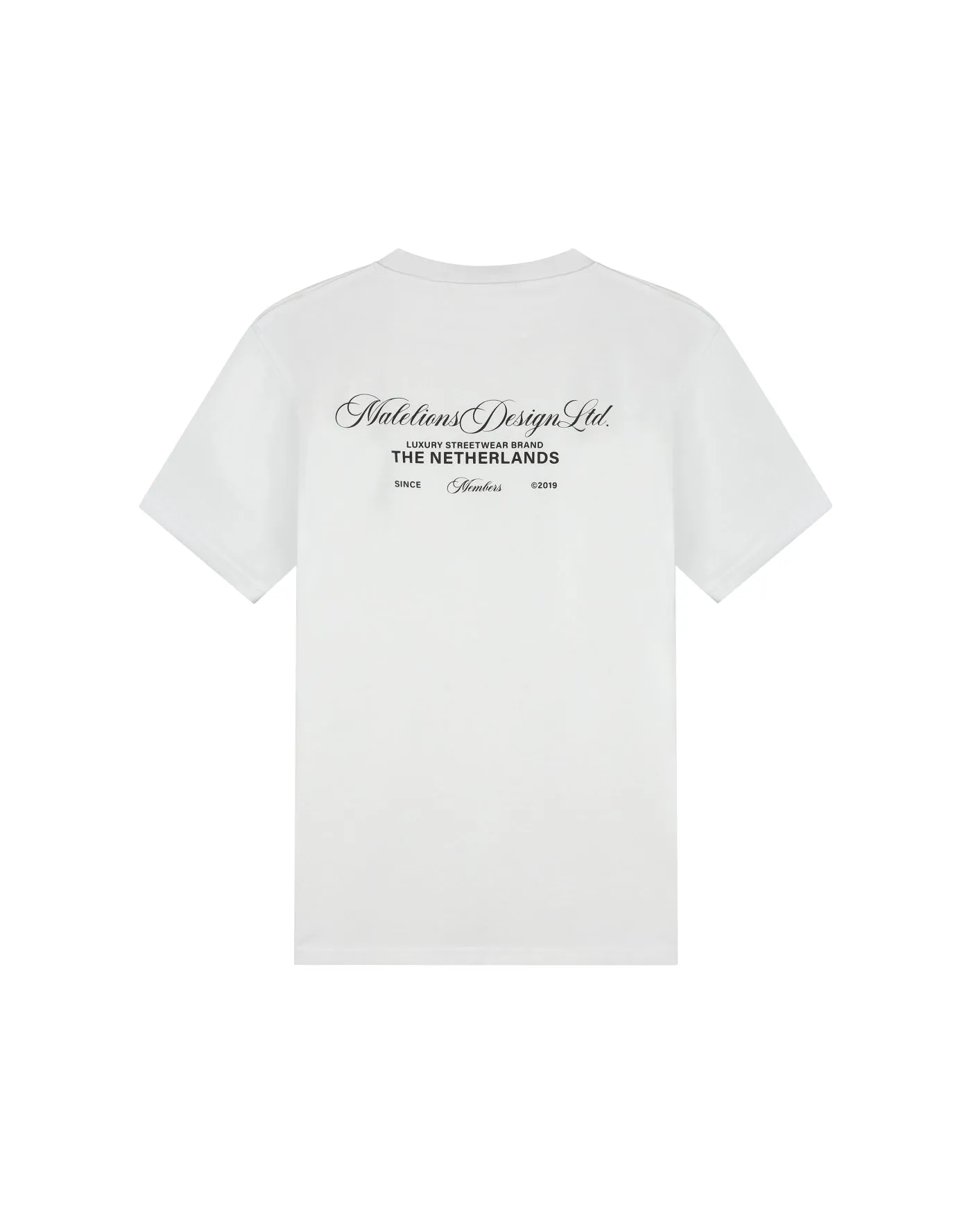 Malelions Men Limited T-Shirt | White