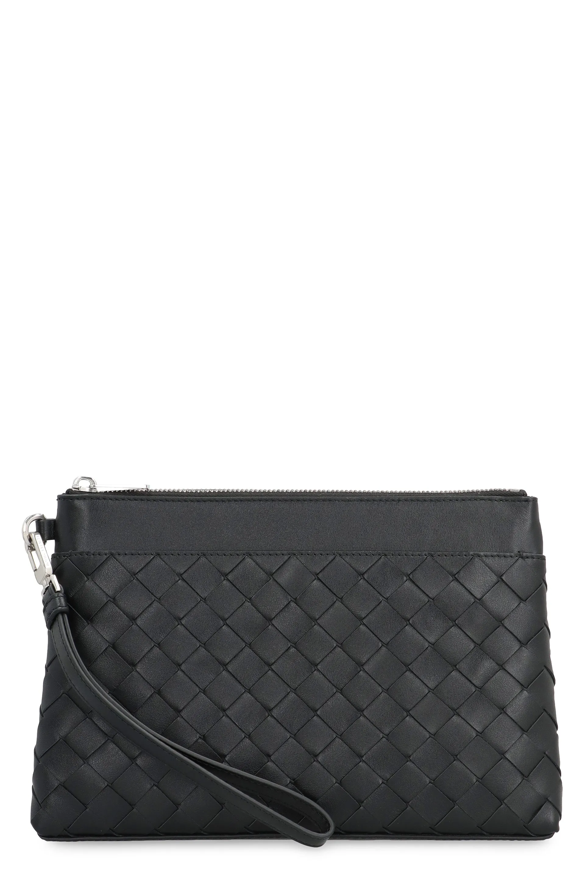 Men's Intrecciato Prism Pouch in Black | 795712V2HL1 Color 8803