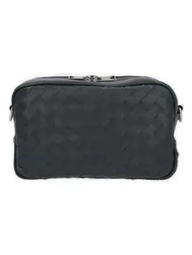 Men's Intrecciato Shoulder Bag in Grey | Size UNICA | 755923V2HL1