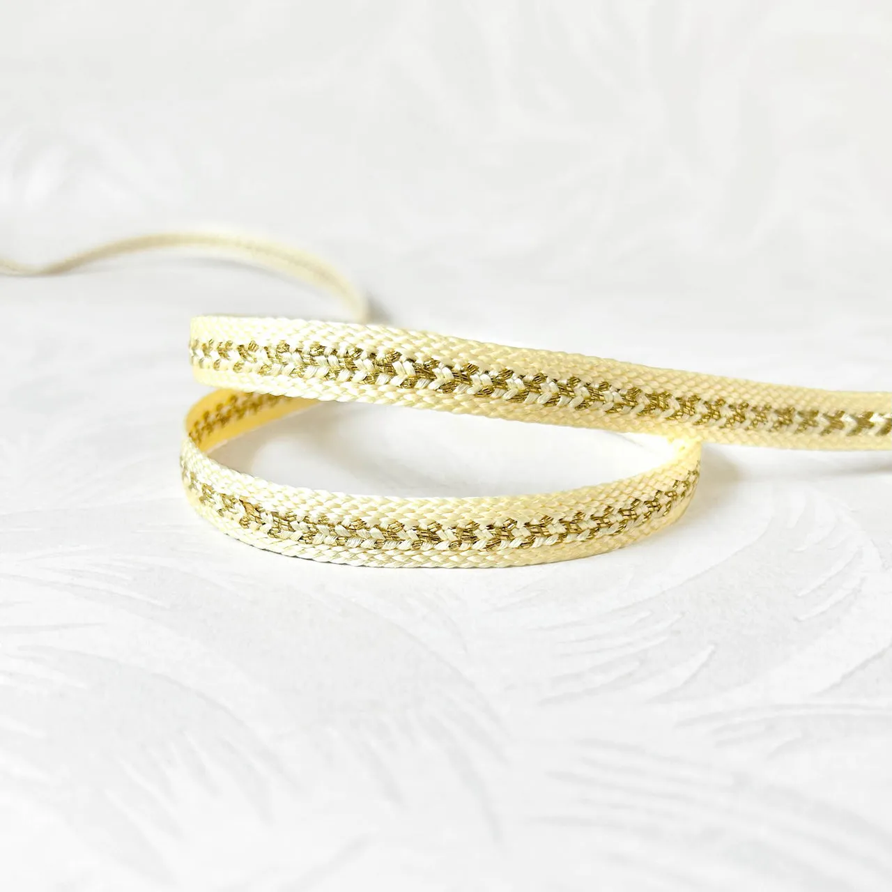 Metallic Center Rayon Braid - Multiple Colorways