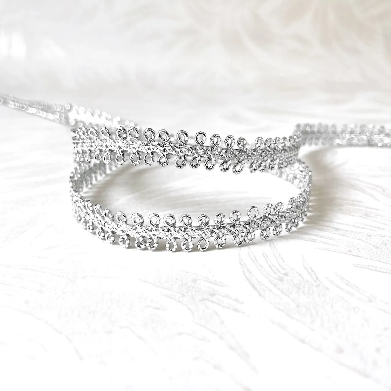 Metallic Double Sided Loop Braid - Multiple Colorways
