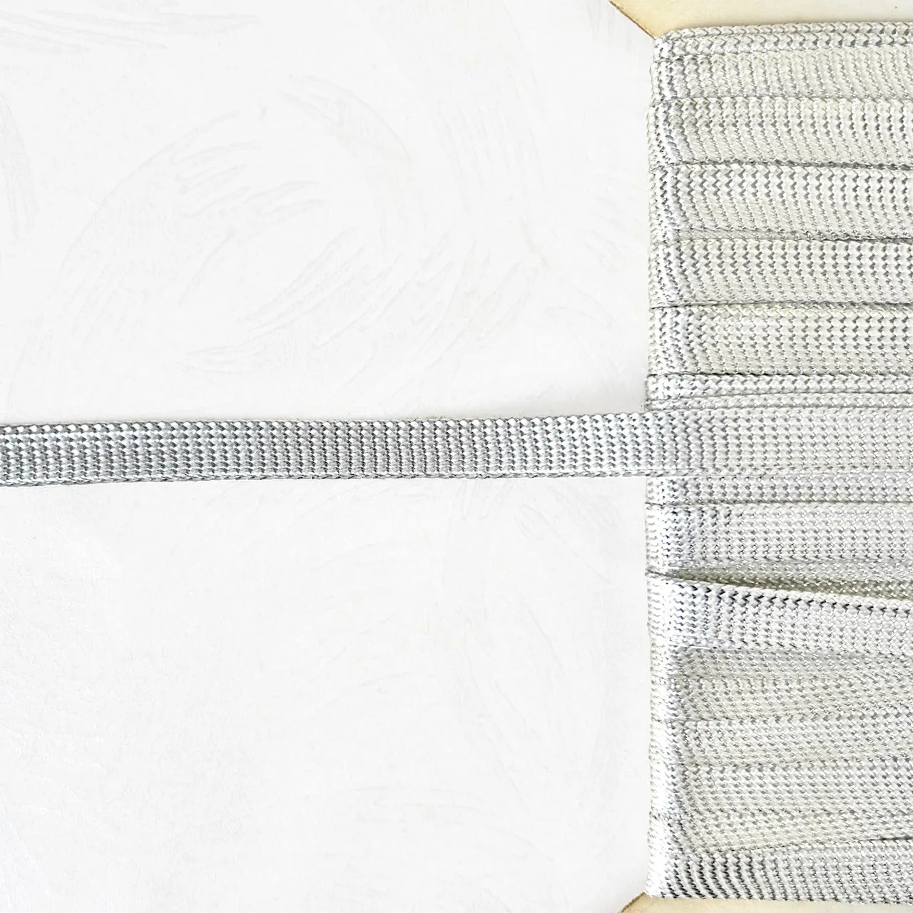 Metallic Foldover Braid - Multiple Colorways