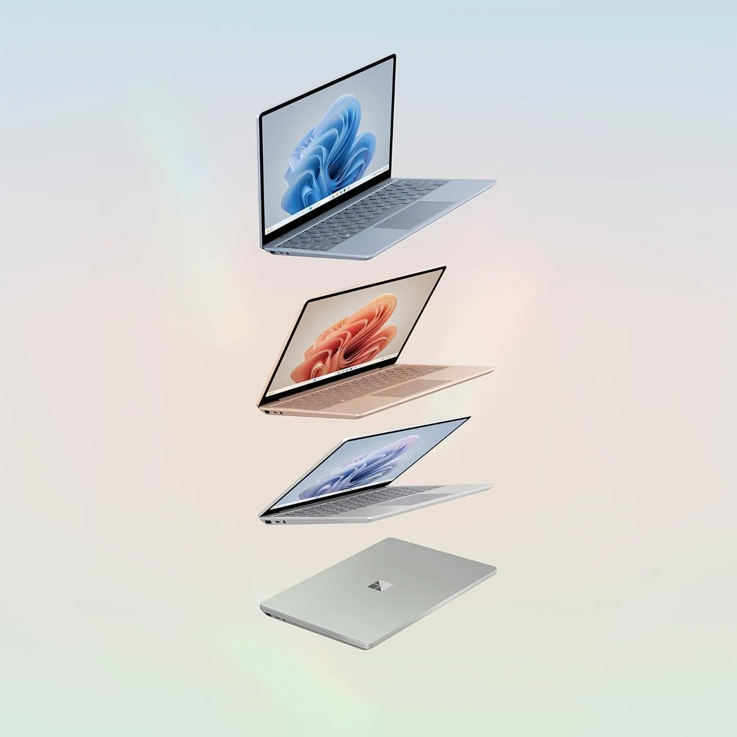 Microsoft Surface Laptop Go 3 (2023) - 12.4” Touchscreen, Intel Core i5, 16GB RAM, 256GB SSD, Sage, Windows 11 Home