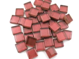 Mini Brick Red Metallic 1cm - 500 gm (Special Order)