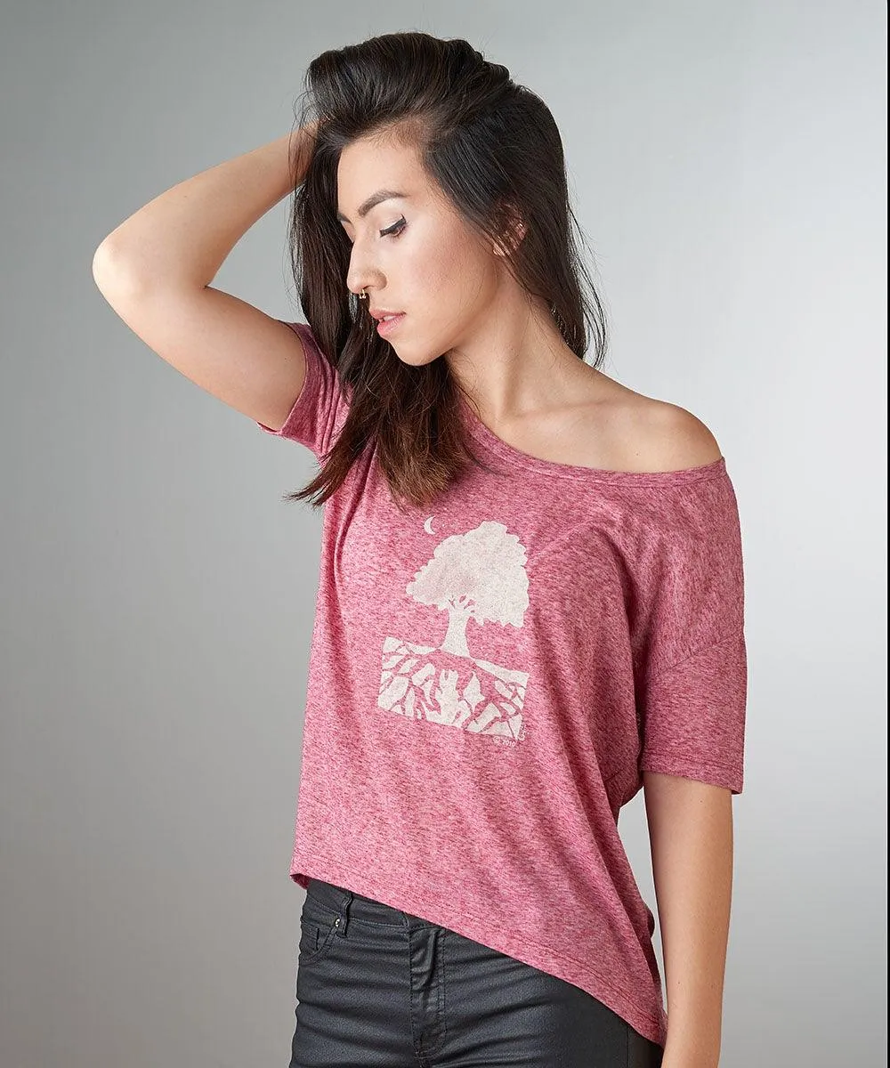 Mircro Burn Slouch Relaxed Fit T-shirt : LIMITED