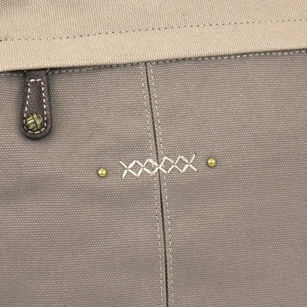 Multi Pocket Tote - Dark Gray