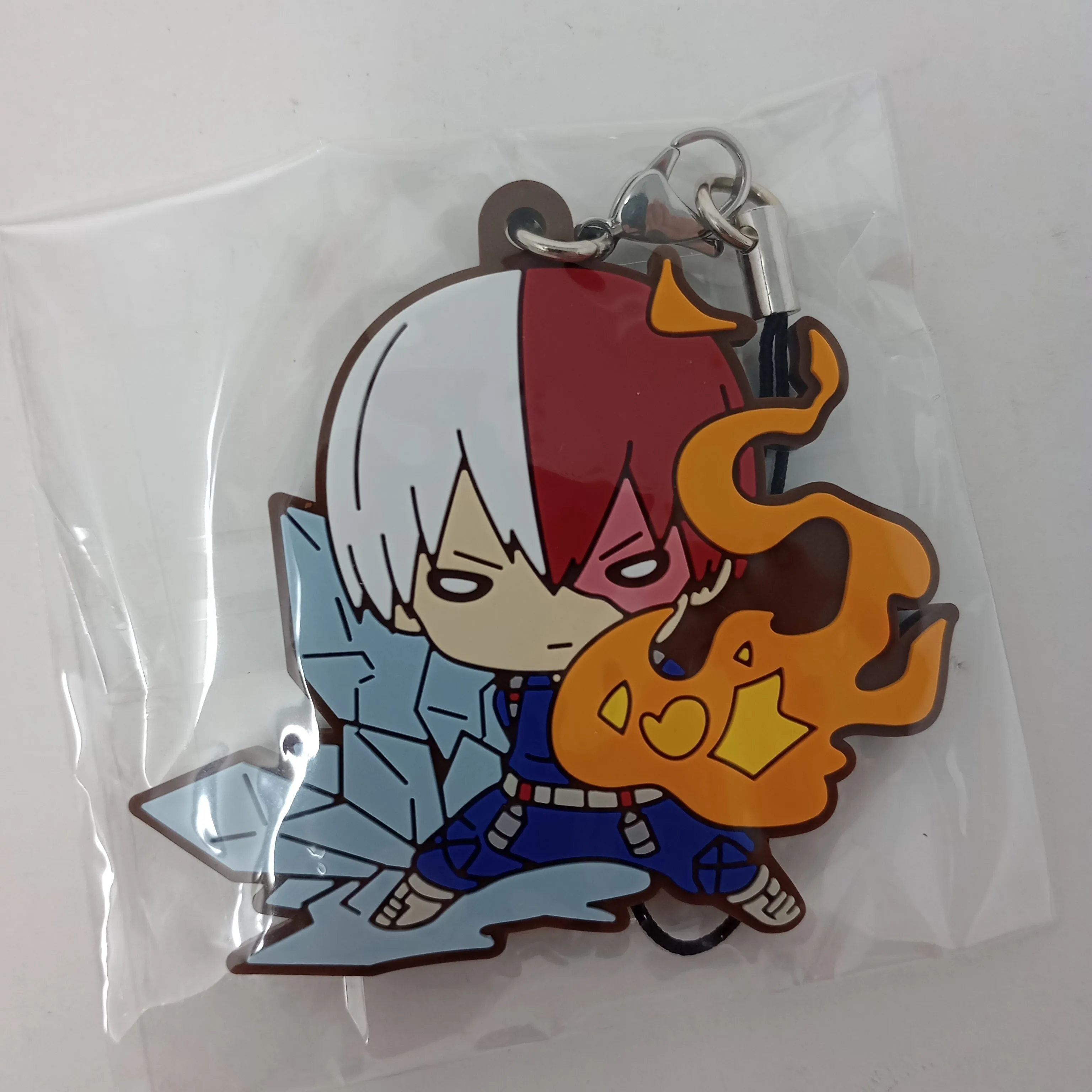 My Hero Academia Rubber Keychain Collection Set 1 Heroes and Villains T-ARTS
