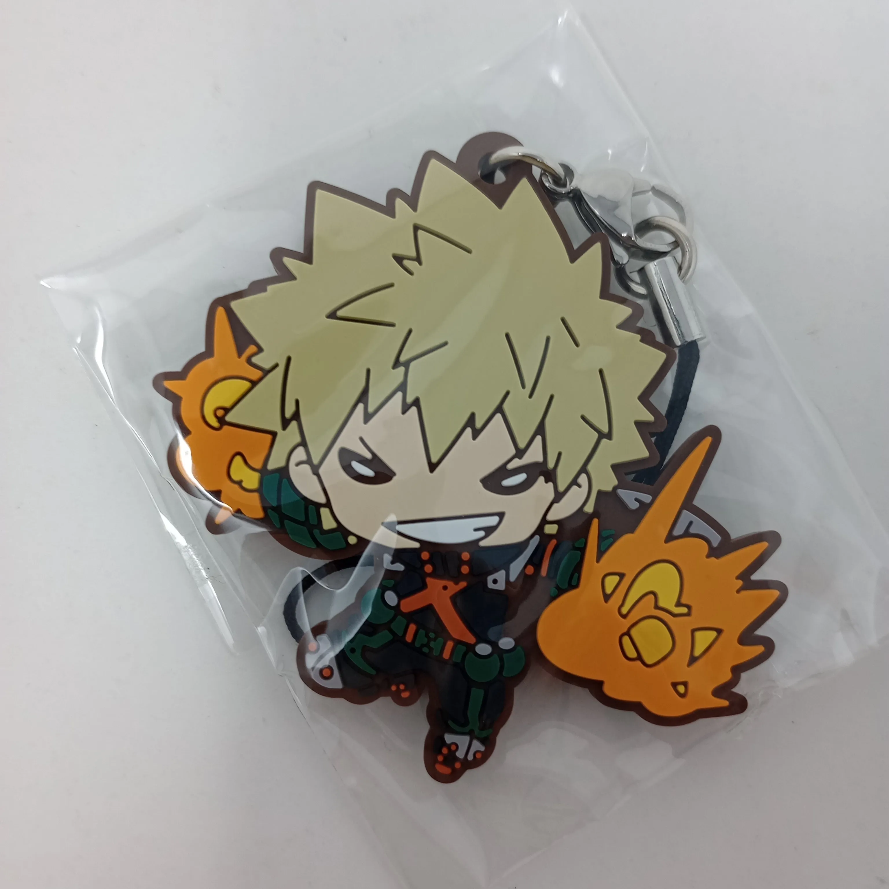 My Hero Academia Rubber Keychain Collection Set 1 Heroes and Villains T-ARTS