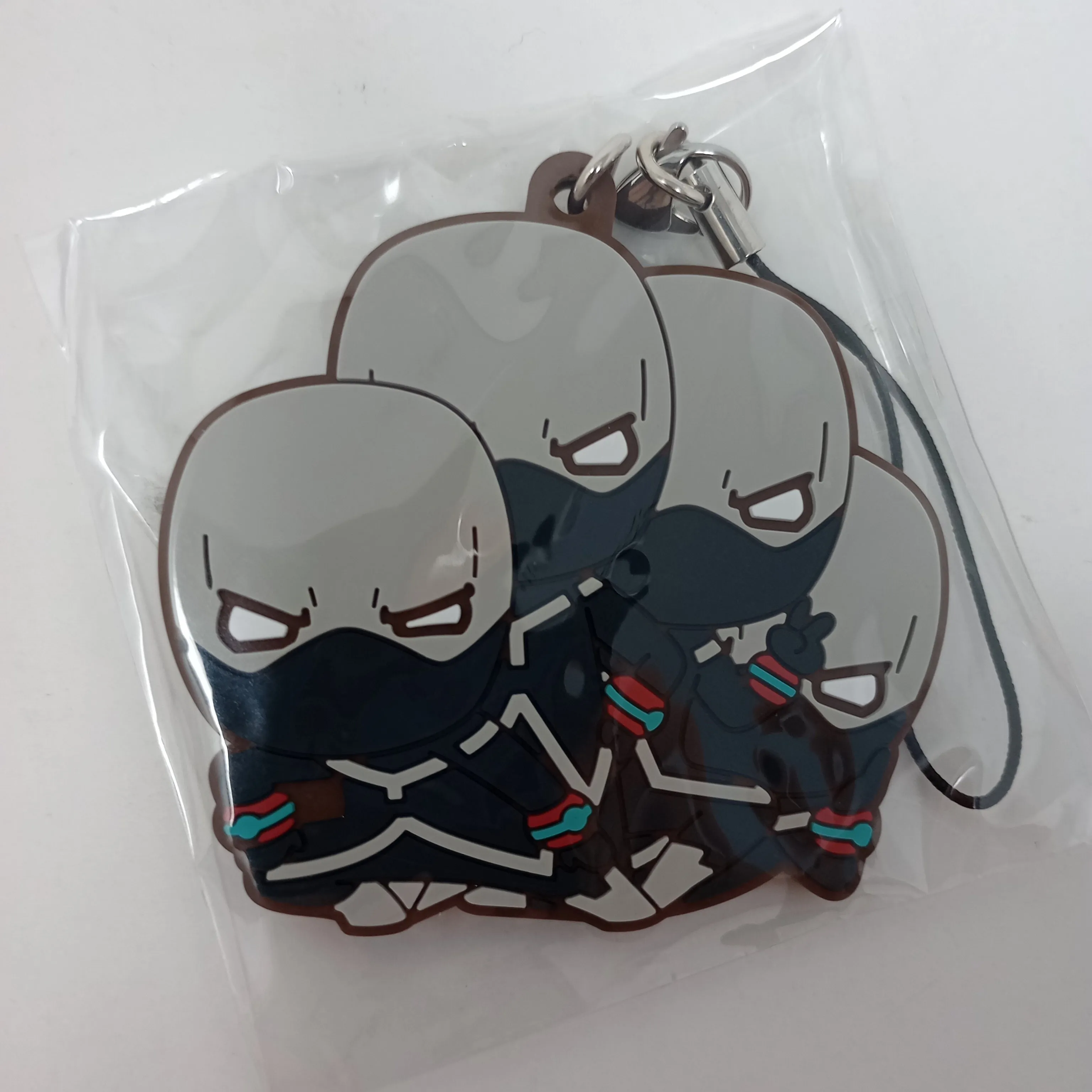 My Hero Academia Rubber Keychain Collection Set 1 Heroes and Villains T-ARTS