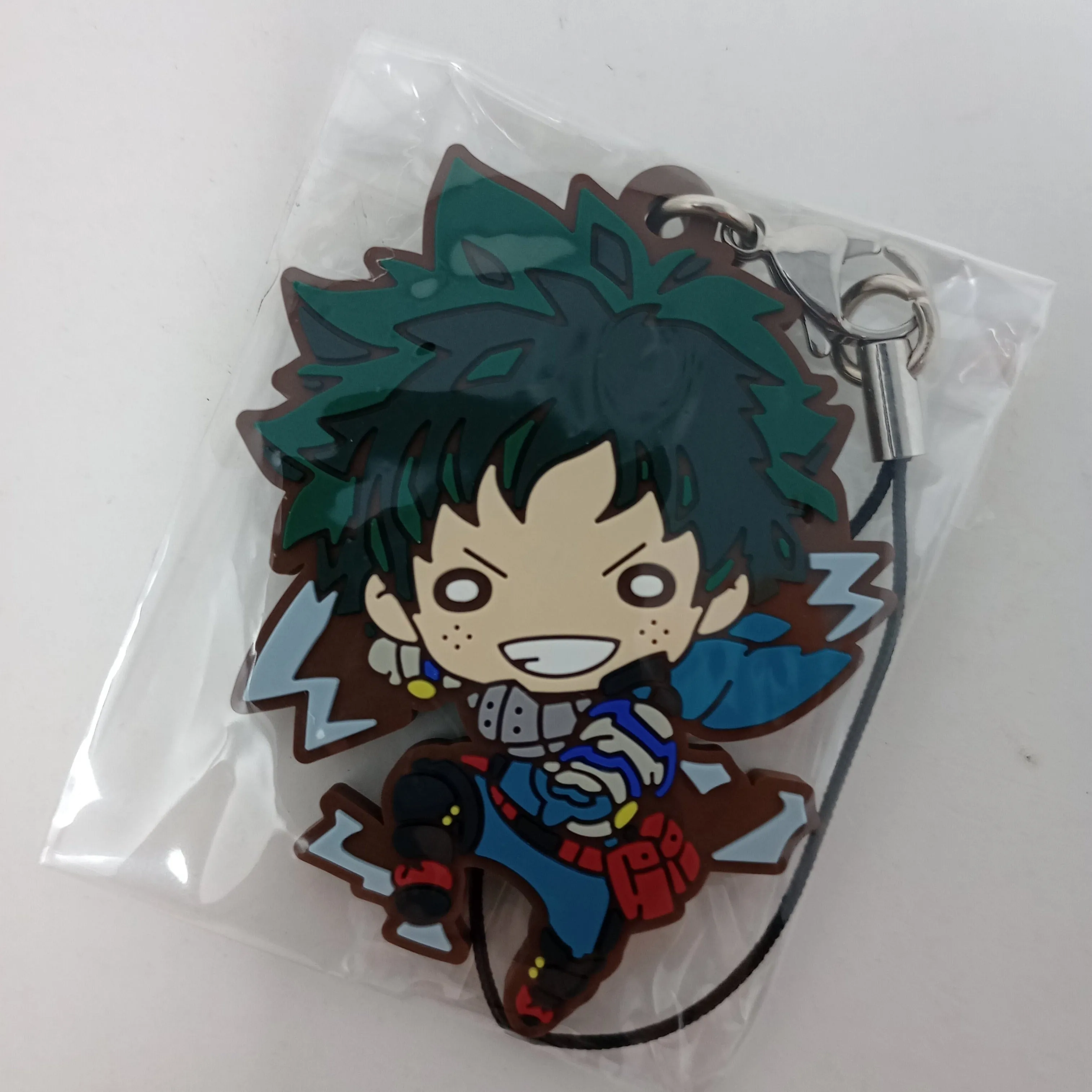My Hero Academia Rubber Keychain Collection Set 1 Heroes and Villains T-ARTS