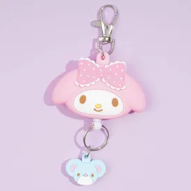 My Melody Cheeky Face Reel Keychain