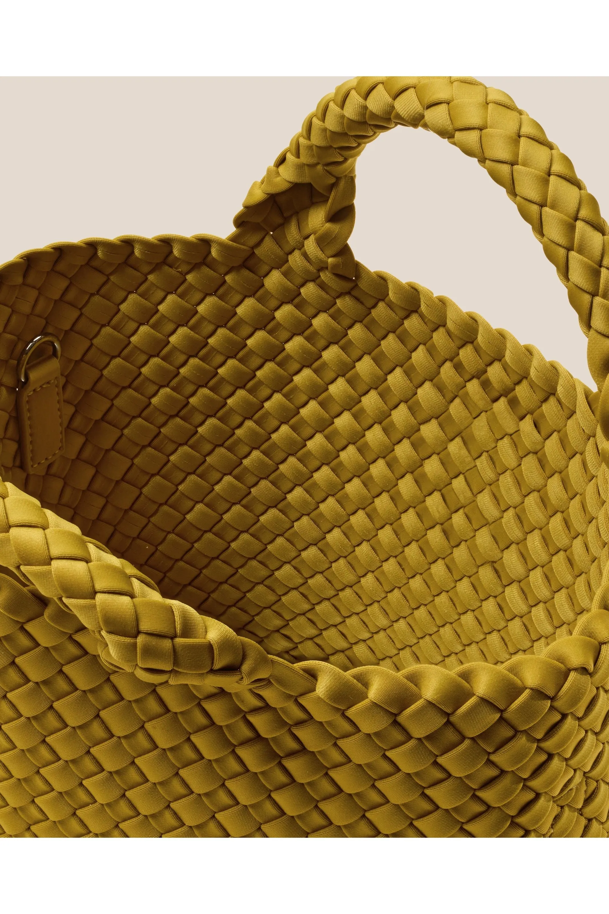 NAGHEDI St. Barth's Small Solid Bag SN0140 | Chartreuse