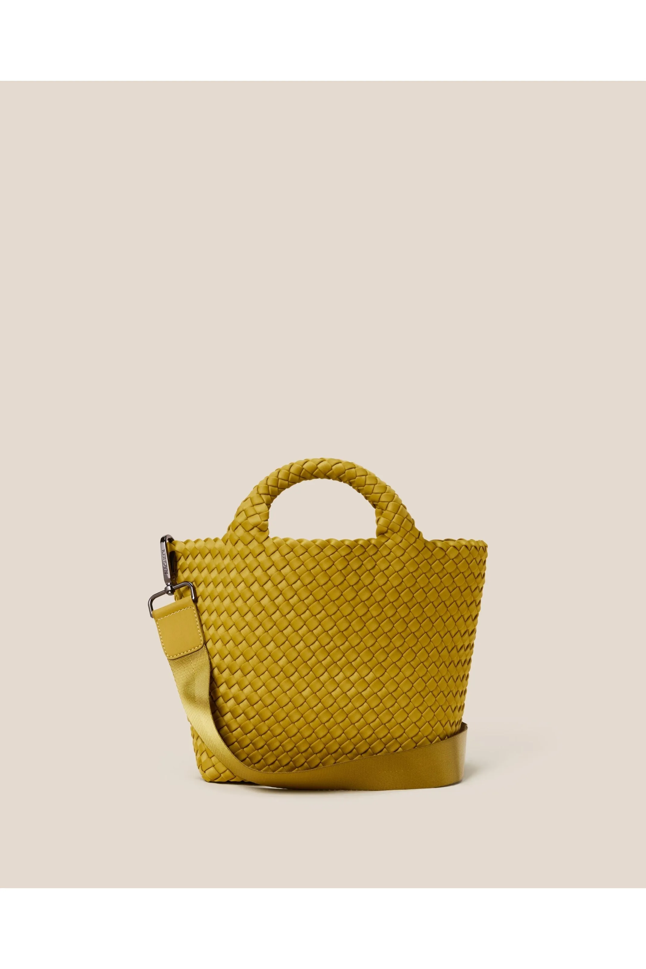 NAGHEDI St. Barth's Small Solid Bag SN0140 | Chartreuse