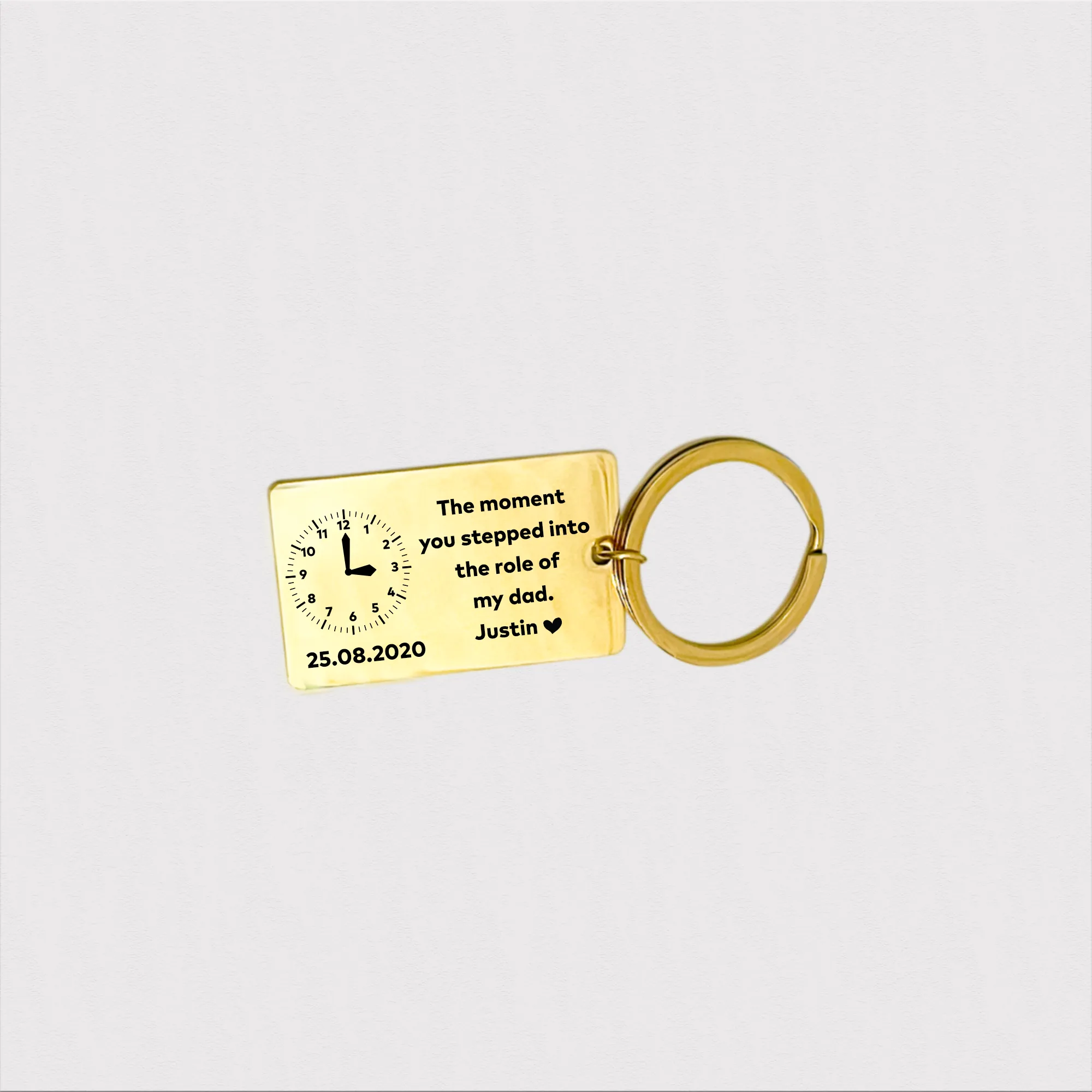 New Baby Status Keychain Gift for father KCK 22 B