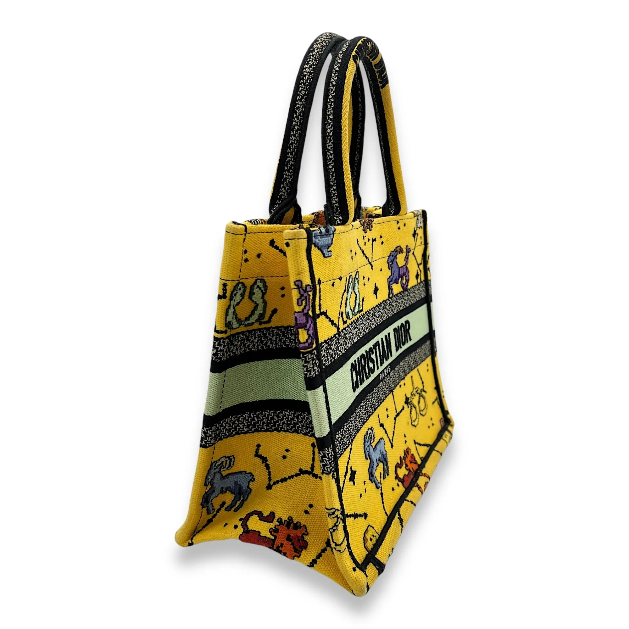 Pixel Zodiac Book Small Tote bag in Jacquard, N/A Hardware