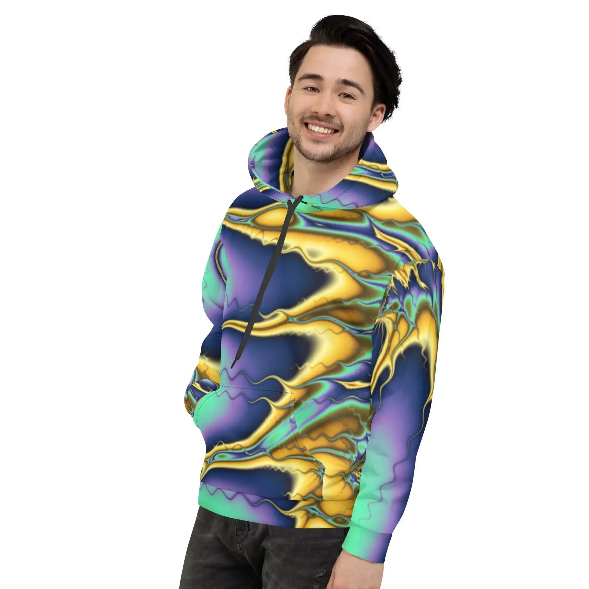 "Blazing Sun" Collection - All Over Print Awesome Unisex Hoodie