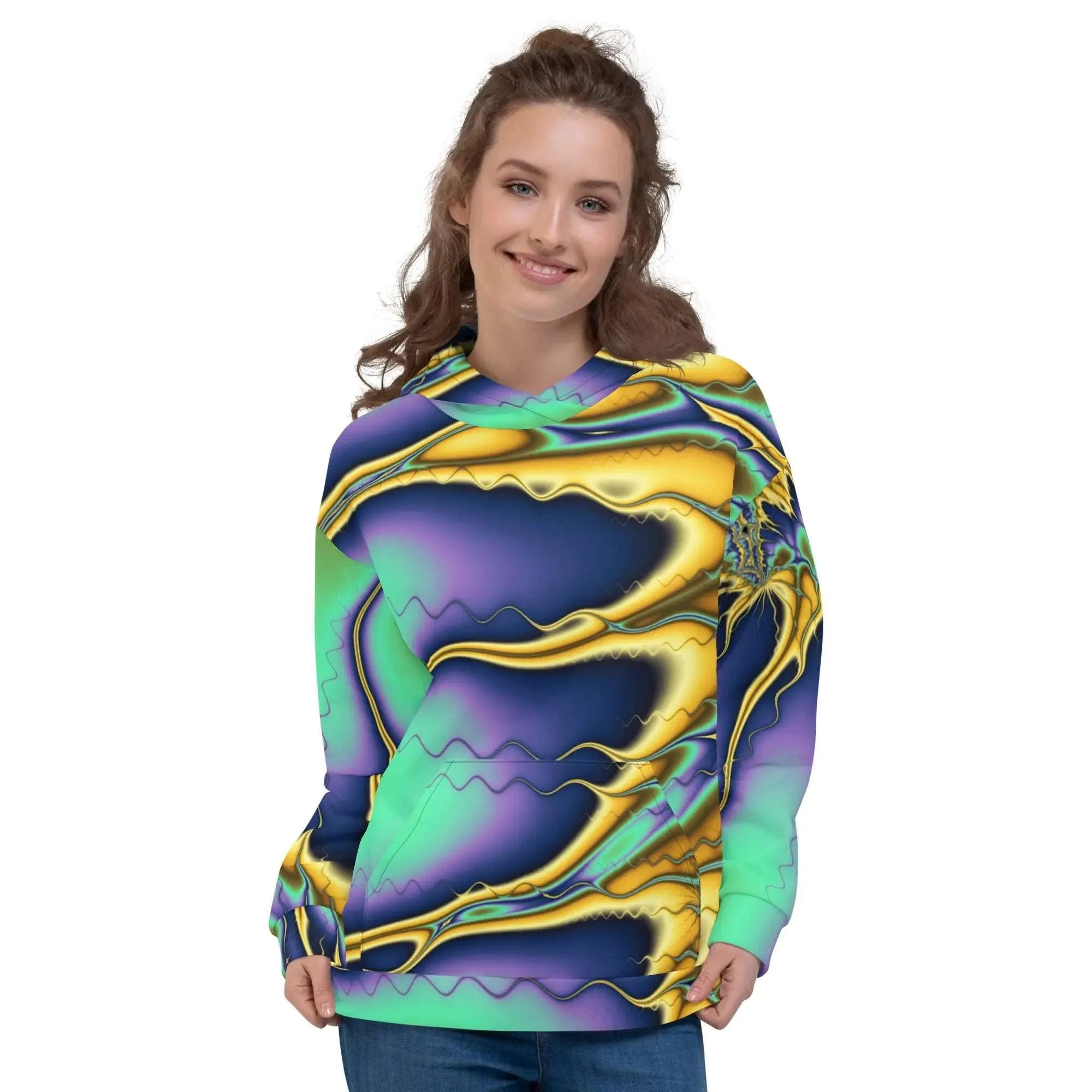 "Blazing Sun" Collection - All Over Print Awesome Unisex Hoodie