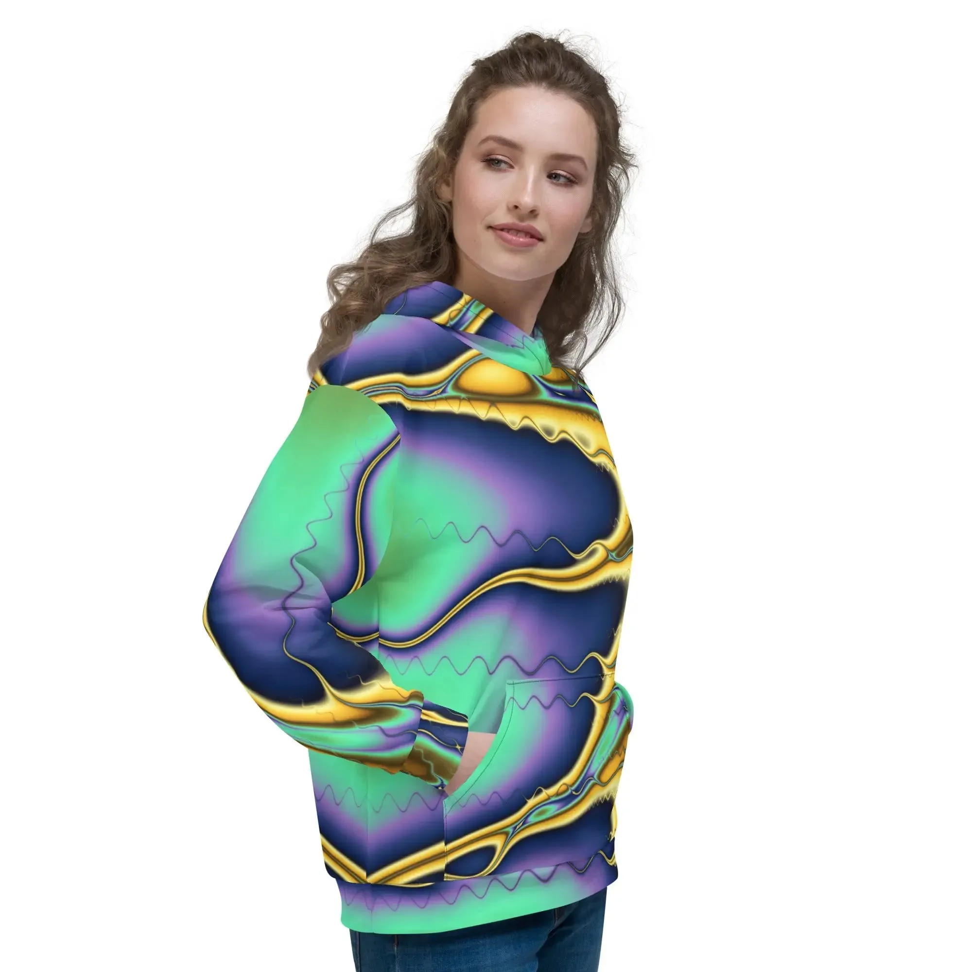 "Blazing Sun" Collection - All Over Print Awesome Unisex Hoodie