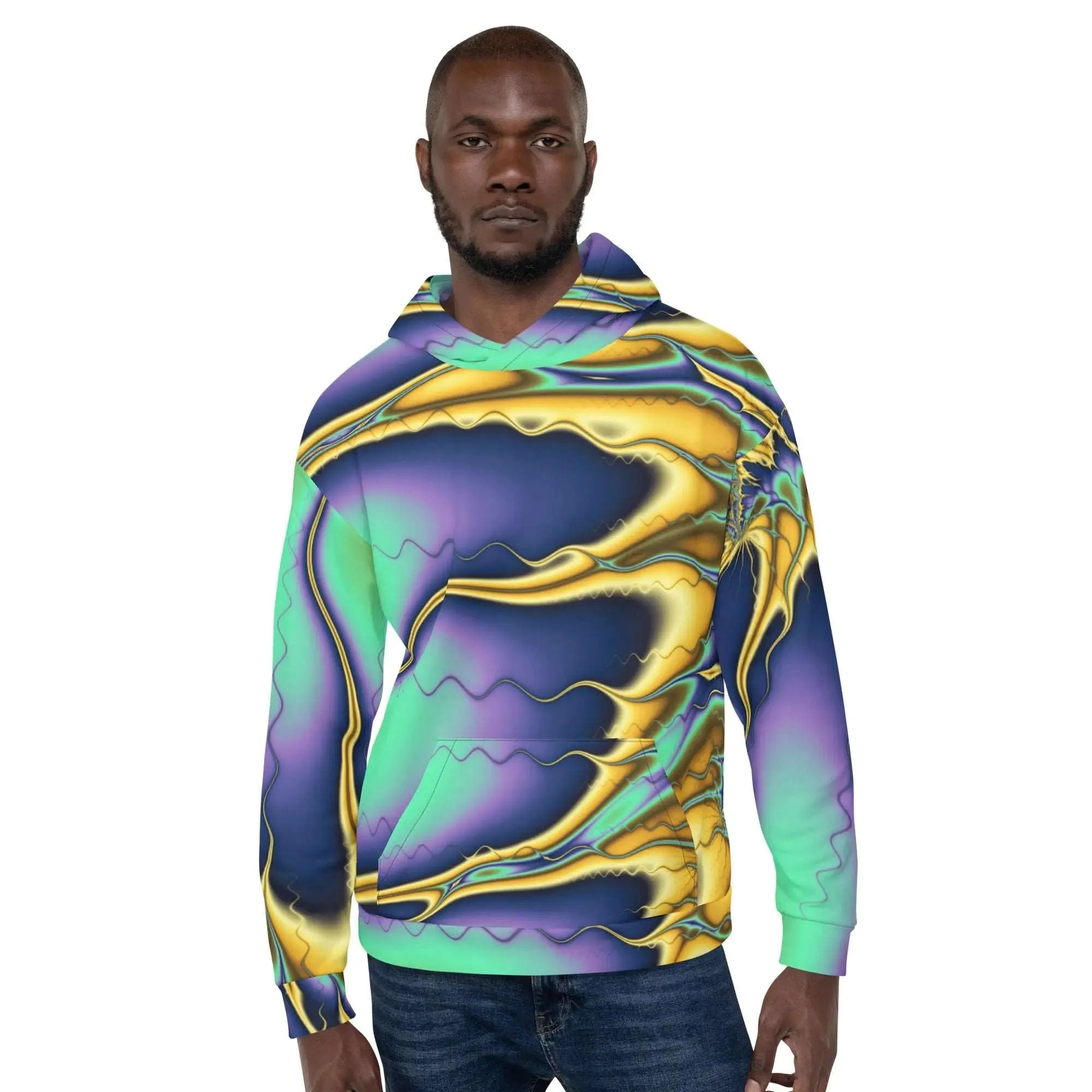 "Blazing Sun" Collection - All Over Print Awesome Unisex Hoodie