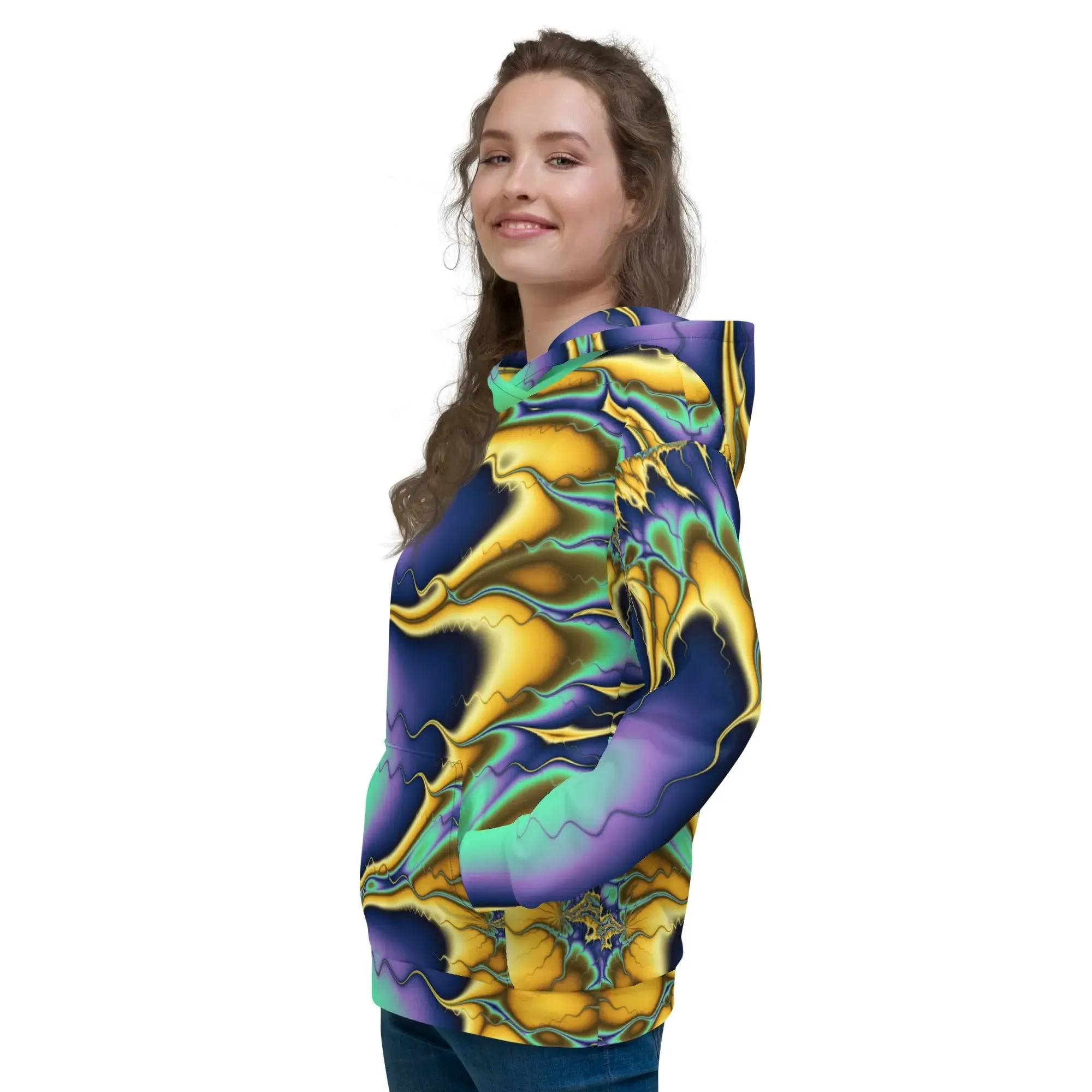"Blazing Sun" Collection - All Over Print Awesome Unisex Hoodie