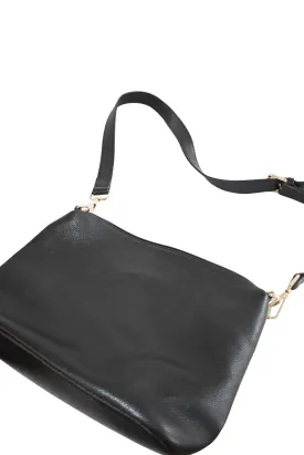 Red Current black leather bag