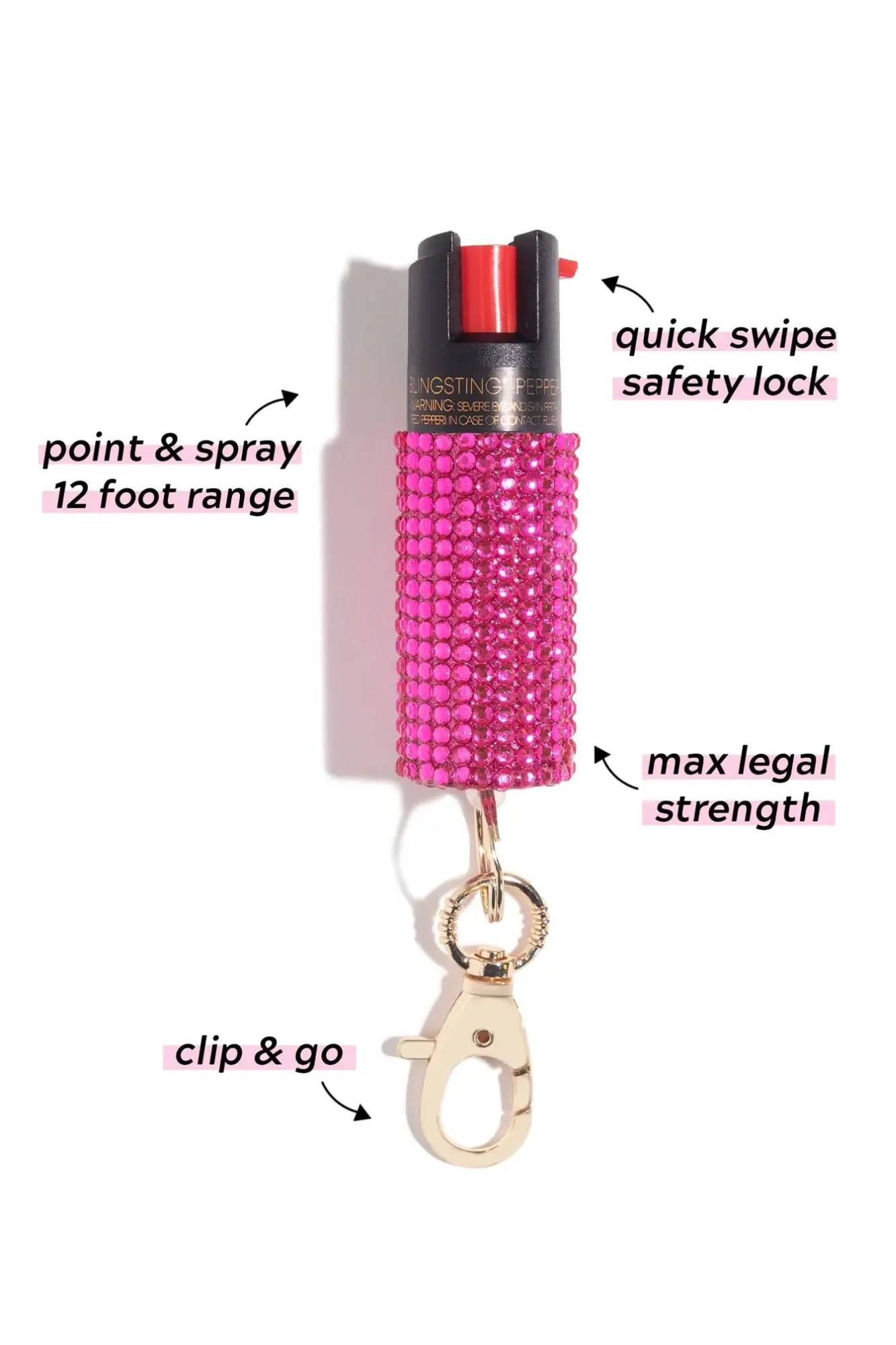 Rhinestone Pepper Spray