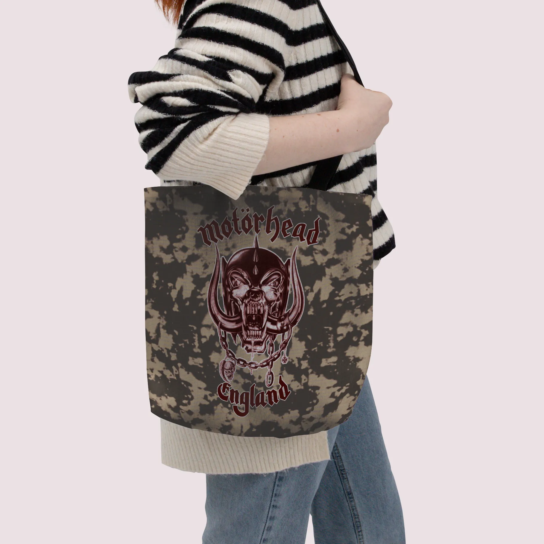 Rocksax Motohead Premier Tote Bag -Camo Green