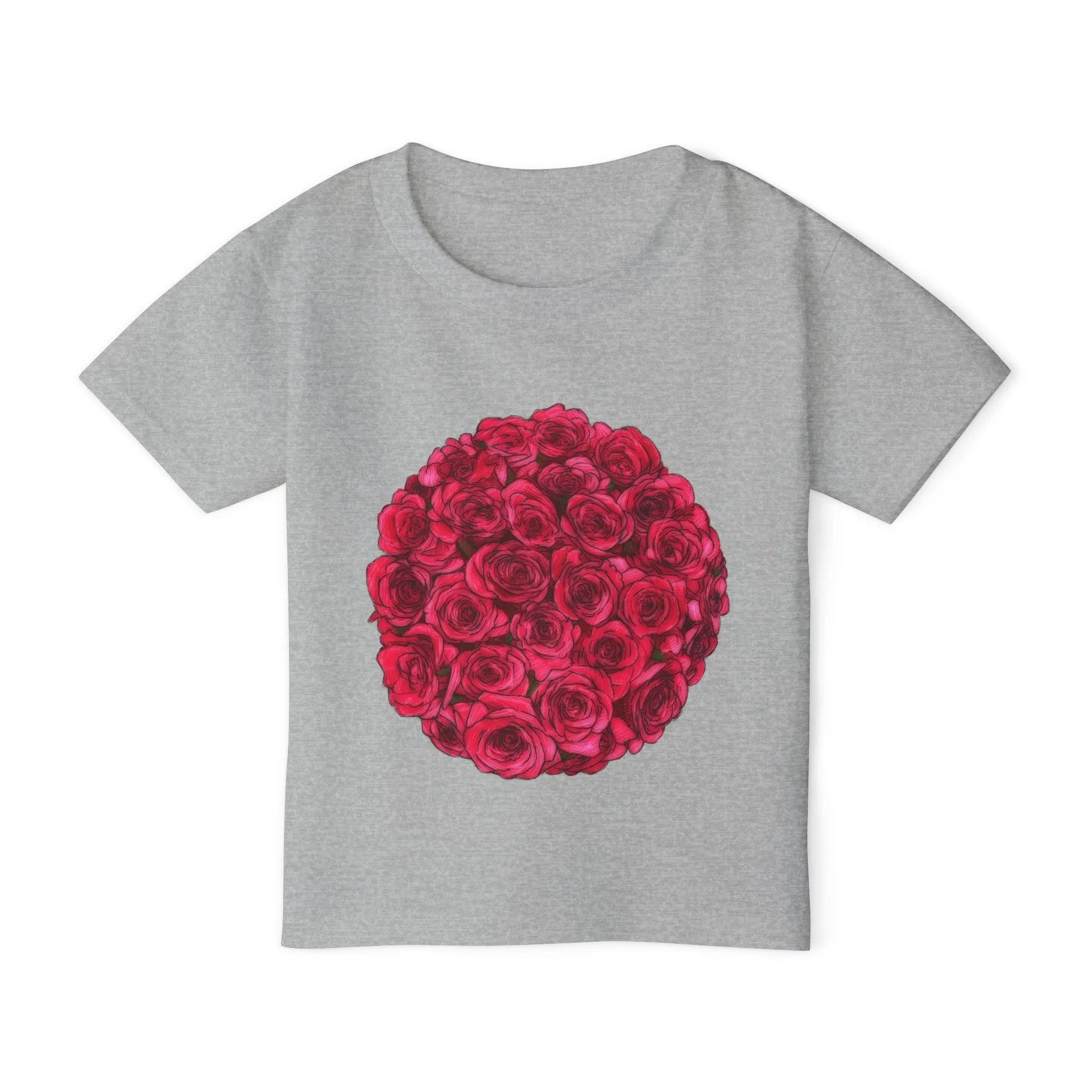 Rose Circle Heavy Cotton™ Toddler T-shirt