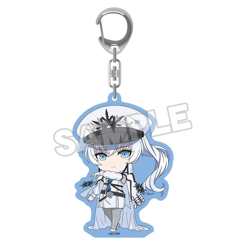 RWBY Ice Queendom Nendoroid Plus Acrylic Keychain (Weiss Schnee: Nightmare Side)