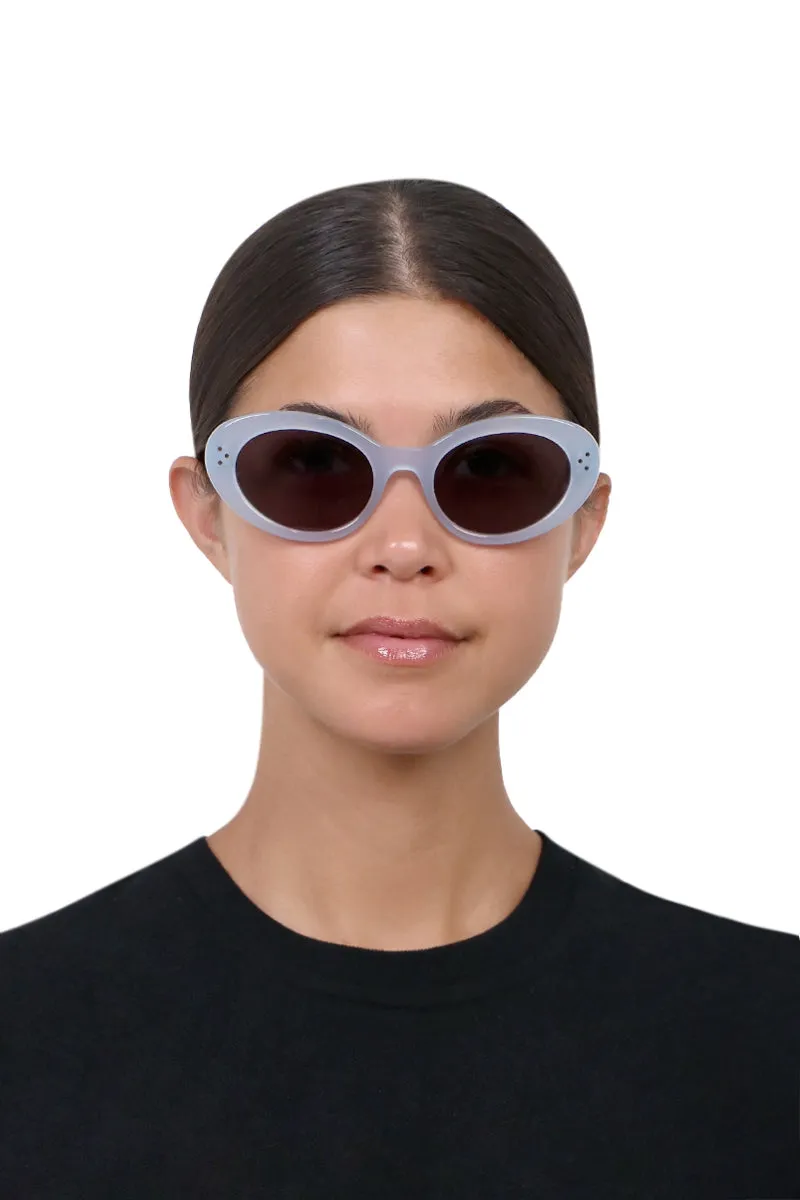 S193 CAT EYE SUNGLASSES | BLUE/PURPLE