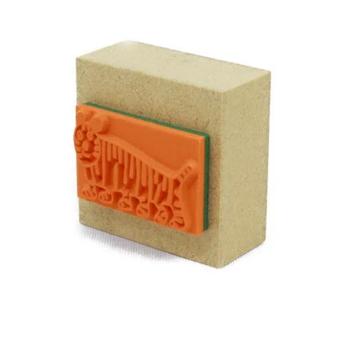 Sanby ANZ Batadora 33mm Square Rubber Stamp