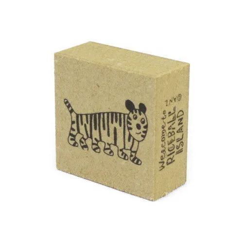 Sanby ANZ Batadora 33mm Square Rubber Stamp