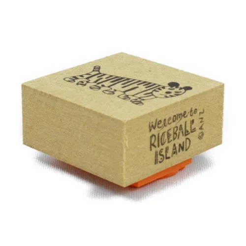 Sanby ANZ Batadora 33mm Square Rubber Stamp